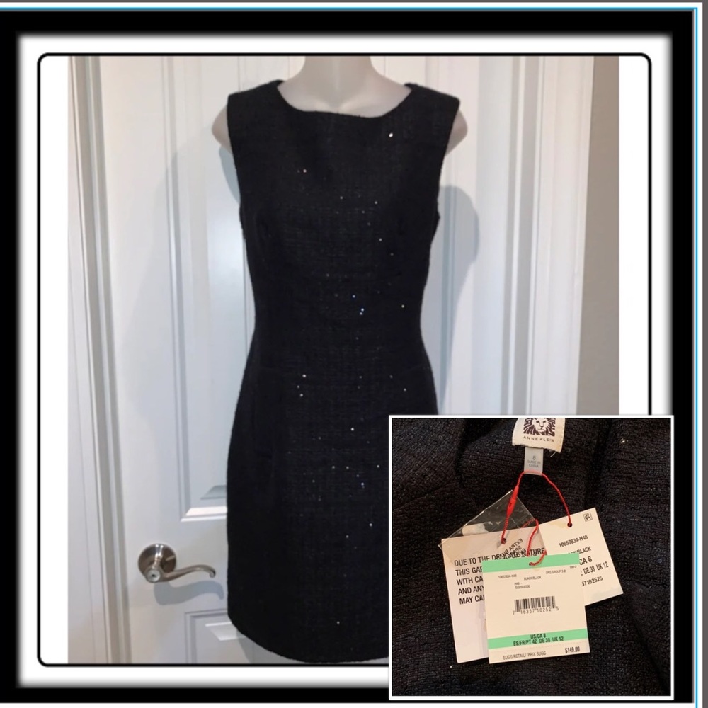 🎉HP🎉 Anne Klein Black Dress NWT